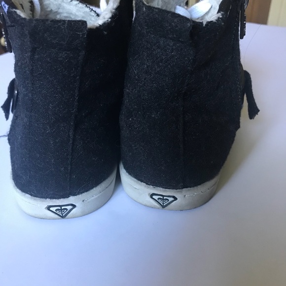 Roxy Fur Lined Zipper High Tops - Picture 3 of 6